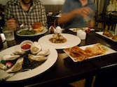 table of food